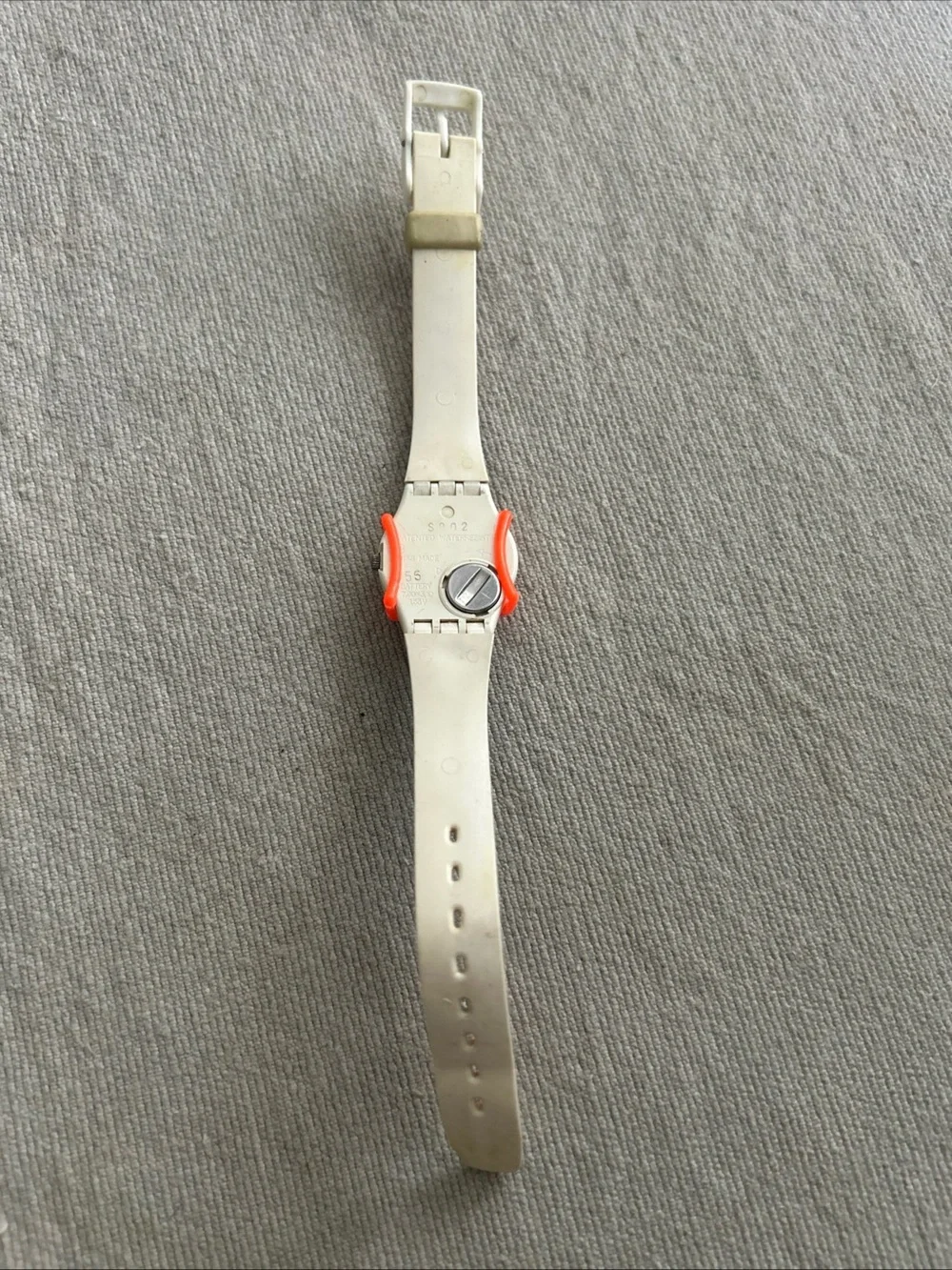 Vintage 1988 swatch Nab light women’s Lw-118 with guard